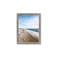 Picture of Walking the Shoreline  _GroupedProduct_Rectangle_Portrait_Photography _GroupedProduct_Rectangle_Portrait_Framed_Matted_