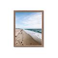 Picture of Walking the Shoreline  _GroupedProduct_Rectangle_Portrait_Photography _GroupedProduct_Rectangle_Portrait_Framed_Matted_