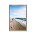 Picture of Walking the Shoreline  _GroupedProduct_Rectangle_Portrait_Photography _GroupedProduct_Rectangle_Portrait_Framed_Matted_