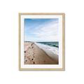 Picture of Walking the Shoreline  _GroupedProduct_Rectangle_Portrait_Photography _GroupedProduct_Rectangle_Portrait_Framed_Matted_