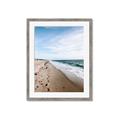 Picture of Walking the Shoreline  _GroupedProduct_Rectangle_Portrait_Photography _GroupedProduct_Rectangle_Portrait_Framed_Matted_