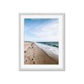 Picture of Walking the Shoreline  _GroupedProduct_Rectangle_Portrait_Photography _GroupedProduct_Rectangle_Portrait_Framed_Matted_