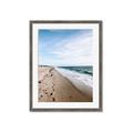 Picture of Walking the Shoreline  _GroupedProduct_Rectangle_Portrait_Photography _GroupedProduct_Rectangle_Portrait_Framed_Matted_