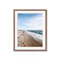 Picture of Walking the Shoreline  _GroupedProduct_Rectangle_Portrait_Photography _GroupedProduct_Rectangle_Portrait_Framed_Matted_