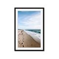 Picture of Walking the Shoreline  _GroupedProduct_Rectangle_Portrait_Photography _GroupedProduct_Rectangle_Portrait_Framed_Matted_