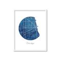 Picture of Round Chicago _GroupedProduct_Rectangle_Portrait_Framed_Matted_