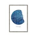 Picture of Round Chicago _GroupedProduct_Rectangle_Portrait_Framed_Matted_