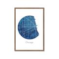 Picture of Round Chicago _GroupedProduct_Rectangle_Portrait_Framed_Matted_