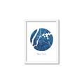 Picture of Round New York _GroupedProduct_Rectangle_Portrait_Framed_Matted_