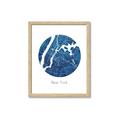 Picture of Round New York _GroupedProduct_Rectangle_Portrait_Framed_Matted_