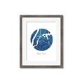 Picture of Round New York _GroupedProduct_Rectangle_Portrait_Framed_Matted_