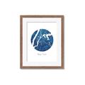 Picture of Round New York _GroupedProduct_Rectangle_Portrait_Framed_Matted_