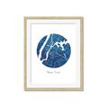 Picture of Round New York _GroupedProduct_Rectangle_Portrait_Framed_Matted_