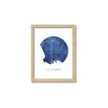 Picture of Round Los Angeles _GroupedProduct_Rectangle_Portrait_Framed_Matted_