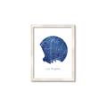 Picture of Round Los Angeles _GroupedProduct_Rectangle_Portrait_Framed_Matted_