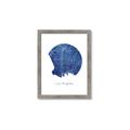 Picture of Round Los Angeles _GroupedProduct_Rectangle_Portrait_Framed_Matted_