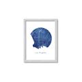 Picture of Round Los Angeles _GroupedProduct_Rectangle_Portrait_Framed_Matted_