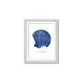 Picture of Round Los Angeles _GroupedProduct_Rectangle_Portrait_Framed_Matted_