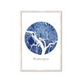 Picture of Round Washington _GroupedProduct_Rectangle_Portrait_Framed_Matted_