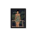 Picture of Tropical Lady II _GroupedProduct_Rectangle_Portrait_Framed_Matted_