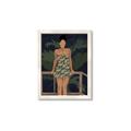 Picture of Tropical Lady II _GroupedProduct_Rectangle_Portrait_Framed_Matted_