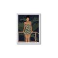 Picture of Tropical Lady II _GroupedProduct_Rectangle_Portrait_Framed_Matted_