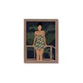 Picture of Tropical Lady II _GroupedProduct_Rectangle_Portrait_Framed_Matted_