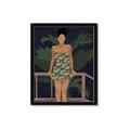 Picture of Tropical Lady II _GroupedProduct_Rectangle_Portrait_Framed_Matted_