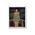 Picture of Tropical Lady II _GroupedProduct_Rectangle_Portrait_Framed_Matted_