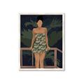 Picture of Tropical Lady II _GroupedProduct_Rectangle_Portrait_Framed_Matted_