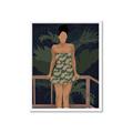 Picture of Tropical Lady II _GroupedProduct_Rectangle_Portrait_Framed_Matted_