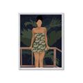 Picture of Tropical Lady II _GroupedProduct_Rectangle_Portrait_Framed_Matted_