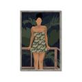 Picture of Tropical Lady II _GroupedProduct_Rectangle_Portrait_Framed_Matted_
