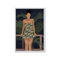 Picture of Tropical Lady II _GroupedProduct_Rectangle_Portrait_Framed_Matted_
