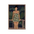 Picture of Tropical Lady II _GroupedProduct_Rectangle_Portrait_Framed_Matted_