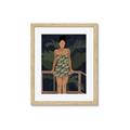Picture of Tropical Lady II _GroupedProduct_Rectangle_Portrait_Framed_Matted_