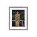 Picture of Tropical Lady II _GroupedProduct_Rectangle_Portrait_Framed_Matted_