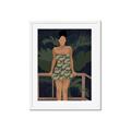 Picture of Tropical Lady II _GroupedProduct_Rectangle_Portrait_Framed_Matted_