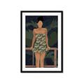 Picture of Tropical Lady II _GroupedProduct_Rectangle_Portrait_Framed_Matted_