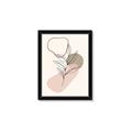 Picture of Mid Century Botanical I  _GroupedProduct_Rectangle_Portrait_Framed_Matted_