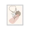 Picture of Mid Century Botanical I  _GroupedProduct_Rectangle_Portrait_Framed_Matted_