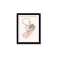 Picture of Mid Century Botanical I  _GroupedProduct_Rectangle_Portrait_Framed_Matted_