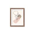 Picture of Mid Century Botanical I  _GroupedProduct_Rectangle_Portrait_Framed_Matted_