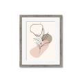Picture of Mid Century Botanical I  _GroupedProduct_Rectangle_Portrait_Framed_Matted_