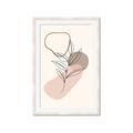 Picture of Mid Century Botanical I  _GroupedProduct_Rectangle_Portrait_Framed_Matted_