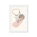 Picture of Mid Century Botanical I  _GroupedProduct_Rectangle_Portrait_Framed_Matted_