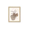 Picture of Mid Century Botanical II _GroupedProduct_Rectangle_Portrait_Framed_Matted_