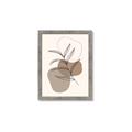 Picture of Mid Century Botanical II _GroupedProduct_Rectangle_Portrait_Framed_Matted_