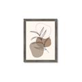 Picture of Mid Century Botanical II _GroupedProduct_Rectangle_Portrait_Framed_Matted_