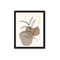 Picture of Mid Century Botanical II _GroupedProduct_Rectangle_Portrait_Framed_Matted_
